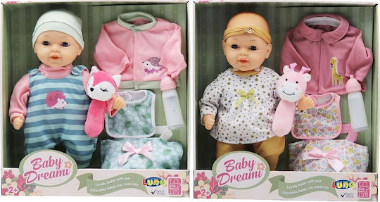 Luna Baby Doll Set for 2+ Years 33 cm Various Designs 1pc