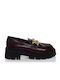 Sante Women's Moccasins in Burgundy Color