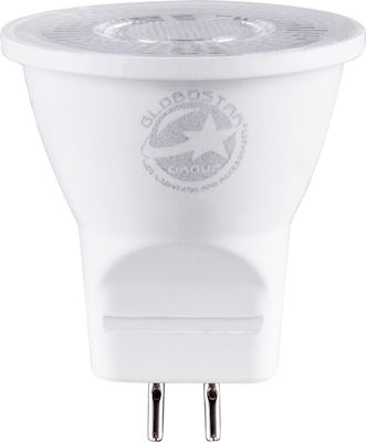 GloboStar Λάμπα LED για Ντουί GU5.3 και Σχήμα MR11 Θερμό Λευκό 300lm