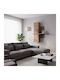 Malibu Шкаф за дневна от MDF Бежов 100x35x123см