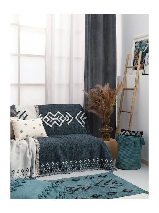 Palamaiki Триместен диван Throw Biston 180x300с...