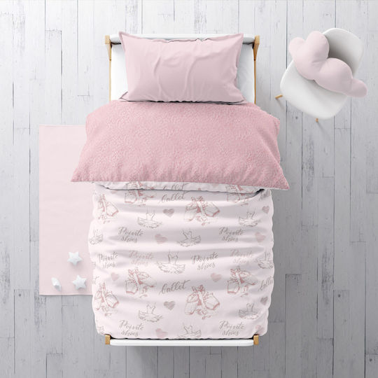 Borea Παιδικό Κουβερτοπάπλωμα Μονό Πουέντ Pink 160x220εκ. Borea Παιδικό Κουβερτοπάπλωμα Μονό Πουέντ Pink 160x220εκ.