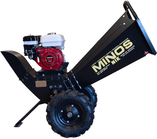 Minos Nik Mini Θρυμματιστής Κλαδιών Βενζίνης με Κινητήρα Honda Εδάφους