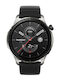 Amazfit GTR 4 46mm Αδιάβροχο Smartwatch με Παλμογράφο (Μαύρο)