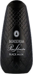 Pino Silvestre Bagnoschiuma Black Musk Bubble Bath Gel for Men Revitalizing 750ml