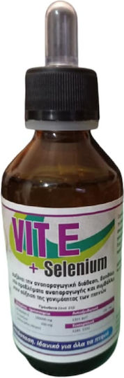 Evia Parrots Selenium + E Plus Vitamin für Vogelgesundheitsprodukte 100ml