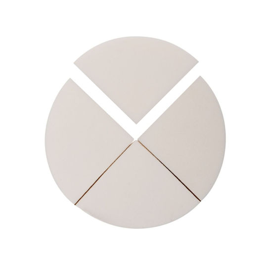 Eurostil Professional Makeup Sponge Set for Foundation 4 Pieces