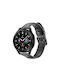 Dux Ducis Leather Wristband Business Version Λουράκι Δερμάτινο Μαύρο (Galaxy Watch / Huawei Watch / Honor Watch (20mm band))