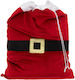Xmas Bag Tesatura Crăciun Sac pentru Cadou Roșu 50x70cm.
