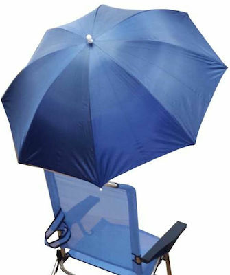 Beach Umbrella Diameter 1.2m Blue