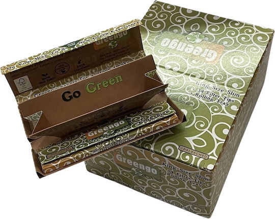 GreenGo Ultimate Pack Regular Foițe de Țigări Rulate King Size 33 foi 22buc