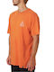 HUF Men's Short Sleeve T-shirt Orange