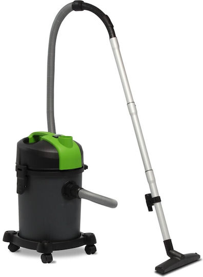 IPC Portotecnica IPC Portotecnica Nass-Trocken Staubsauger 1400W mit Kunststoffbehälter 20lt Schwarz
