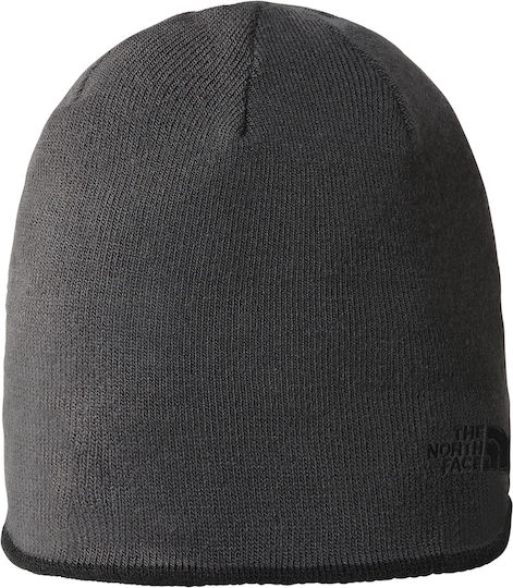 Beanie Männer Wendbar Beanie Gestrickt in Schwarz Farbe
