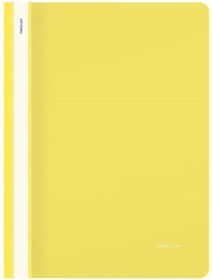 Metron Clipboard with Spring for Paper A4 Yellow 1pcs