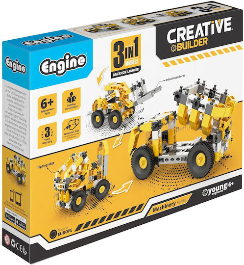 Engino Plastic Construction Toy Dump Truck for 6+ years