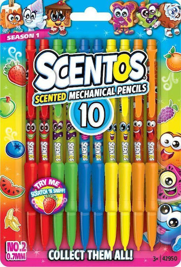 Scentos Μηχανικό Μολύβι 0.7mm 10τμχ