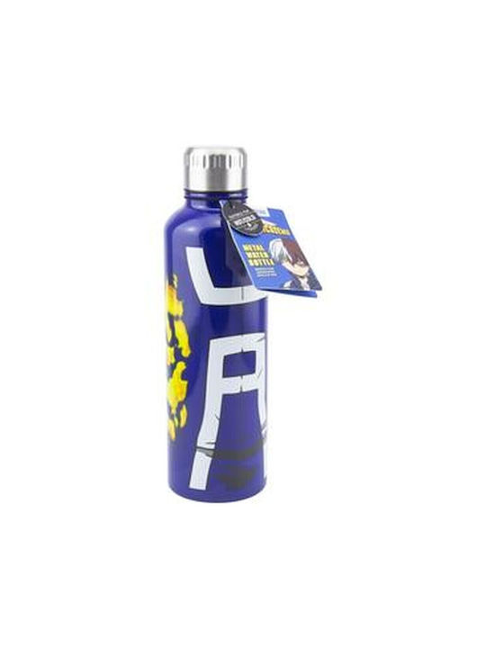 Paladone My Hero Academia Todoroki Sticlă de apă Oțel inoxidabil 550ml Albastru Paladone My Hero Academia Todoroki Sticlă de apă Oțel inoxidabil 550ml Albastru