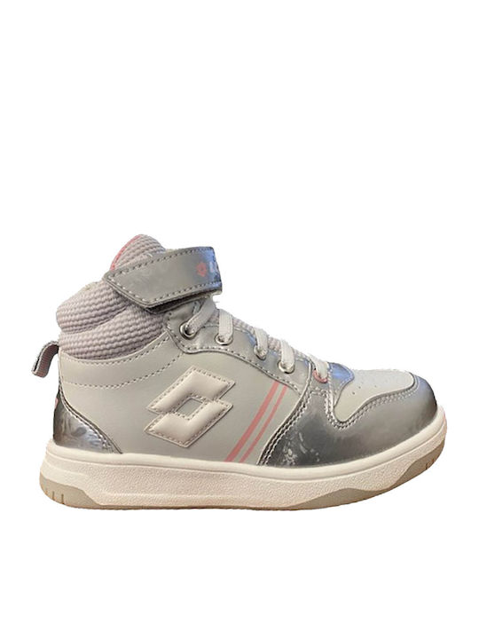Rocket Amf III Παιδικά Sneakers High με Σκρατς Γκρι
