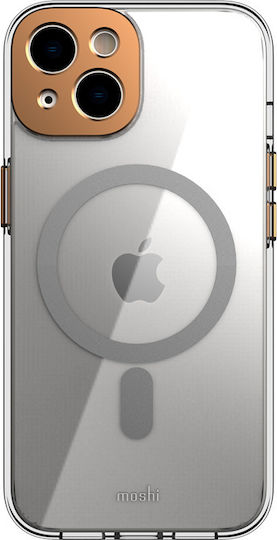 Moshi IGlaze MagSafe Задна корица Силикон Златист (iPhone 14 Plus)