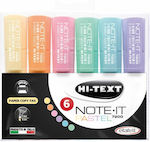 Etafelt Hi-Text Highlighters 1mm Multicolour 6pcs