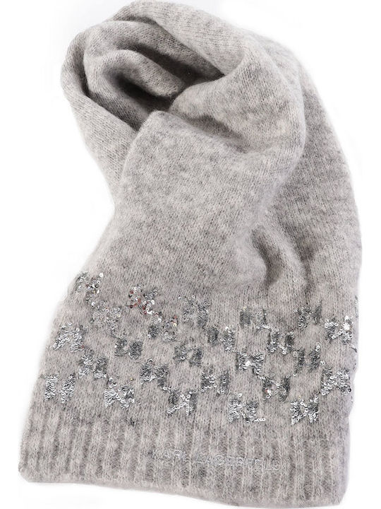 Women's Wool Scarf Gray
