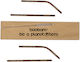 Boobam Straw Short Straw Metallic with Brush 4pcs