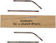 Boobam Straw Short Straw Metallic Colorful with Brush 4pcs