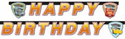 Happy Birthday Cars Garland for Party Disney Cars 1pcs