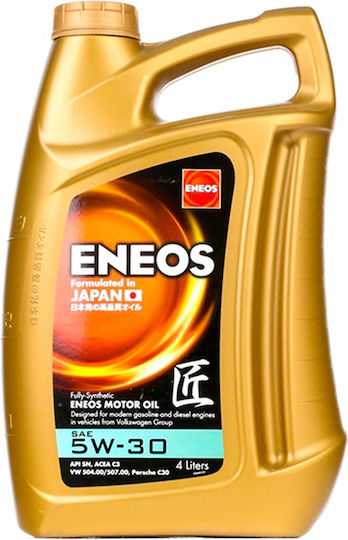 Eneos Premium Hyper Синтетичен Масло за Автомобили 5W-30 4лт