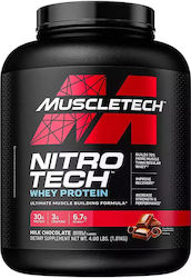 MuscleTech Nitro Τech Πρωτεΐνη Ορού Γάλακτος με Γεύση Milk Chocolate 1.8kg