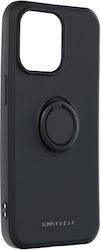Roar Amber Back Cover Silicone Black (iPhone 14...