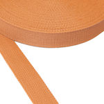 Semi-Rigid Synthetic Strap in Tan Color Width 40 mm and Thickness 1.7 mm - 25 Meters