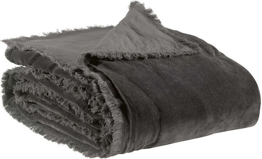 Vivaraise Bett-Läufer Hotel Einzeln L200xW85cm. Gray