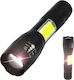 Henglong Wiederaufladbar Taschenlampe LED Doppelte Funktion