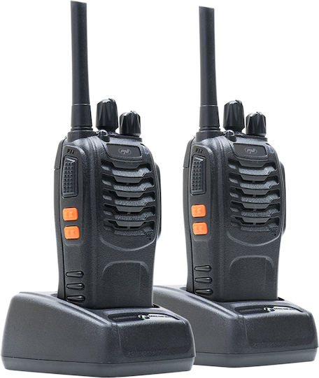 PNI R40 Pro Ασύρματος Πομποδέκτης PMR 0.5W χωρίς Οθόνη Σετ 2τμχ