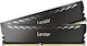 Lexar Thor Gaming 32GB DDR4 RAM with 2 Modules (2x16GB) and 3200 Speed for Desktop