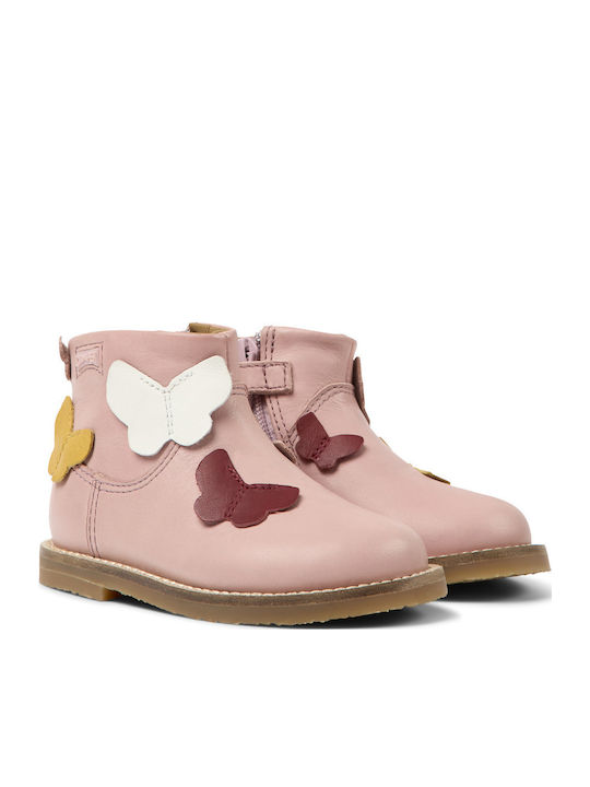 Camper Twins Anatomical Leather Kids Boots with...