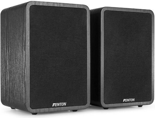 Fenton SHFB65 100.318 Двойка Hi-Fi Говорители Bookself 200W 2 Брой шофьори Ш20xД20xВ31см. Черен