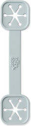 Interbaby Κορδέλα Στήριξης Σαλιάρας Gray Blue