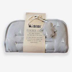 Minene Stroller Seat Liner Stone Gray
