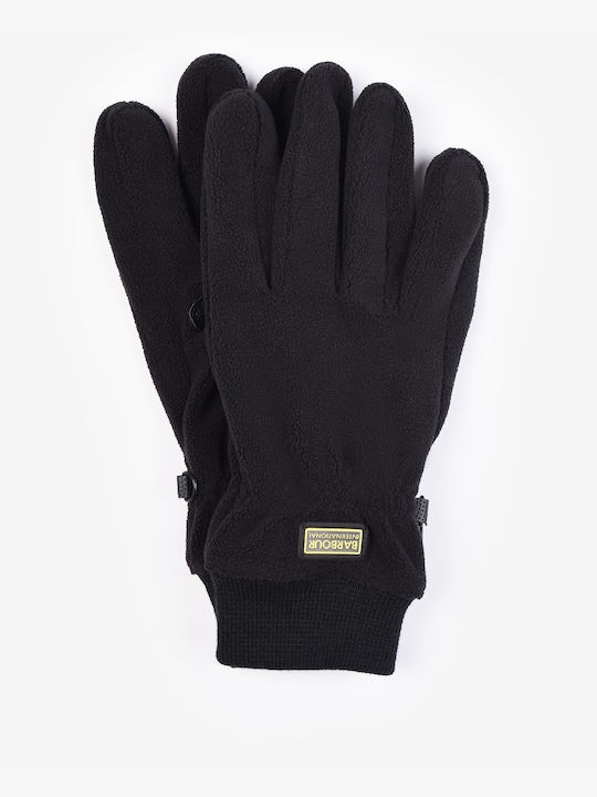 Barbour Μαύρα Ανδρικά Fleece Γάντια