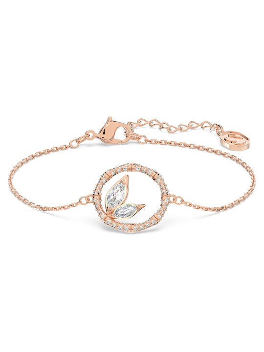 Swarovski Armband Kette Dellium mit Design mit Steinen Vergoldet