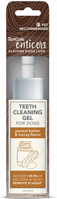 Tropiclean Peanut Butter Dog Dental Gel for Small Breeds 59ml 821108