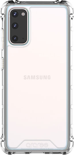 Samsung S Cover Back Cover Σιλικόνης Διάφανο (Galaxy S20)