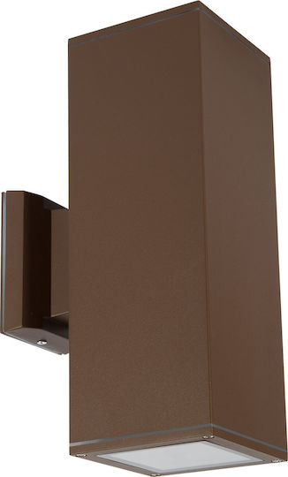 Psarrakos W 5150r Wandmontiertes Außen-Spotlight IP54