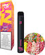 Vape Me Ice Candy #12 Einweg-E-Zigarette 800 Einweg-E-Zigaretten 2ml 2mg Schwarz