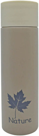 Ankor Nature Bottle Thermos Stainless Steel 500ml Beige