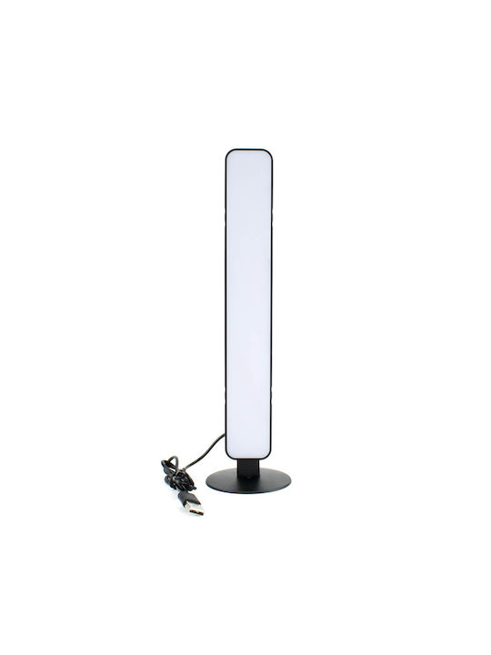 D16-RGB Tabletop Decorative Lamp with RGB Lighting LED Black