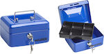 Maurer Cash Box with Lock Blue 93572